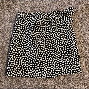 🟠 🆕 J Crew skirt. 2. Black / Gold. New. (Summer)